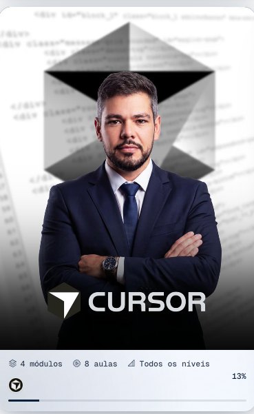 Formação Cursor · 4 módulos, 8 aulas